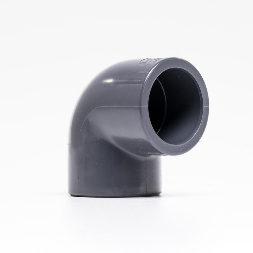 PVC-vinkel 90° – gänga/lim PVC-vinkel 90° – gänga/lim